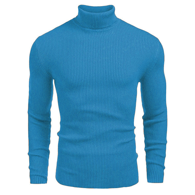 Men's high-neck sweaters for autumn and winter