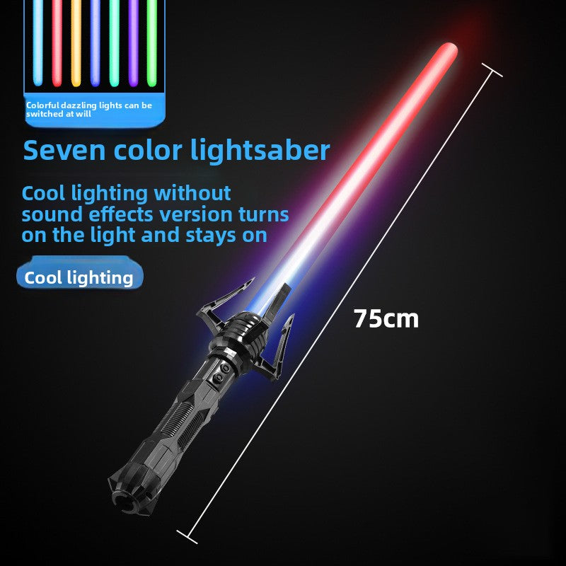 Two-in-one luminous laser sword