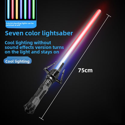 Two-in-one luminous laser sword
