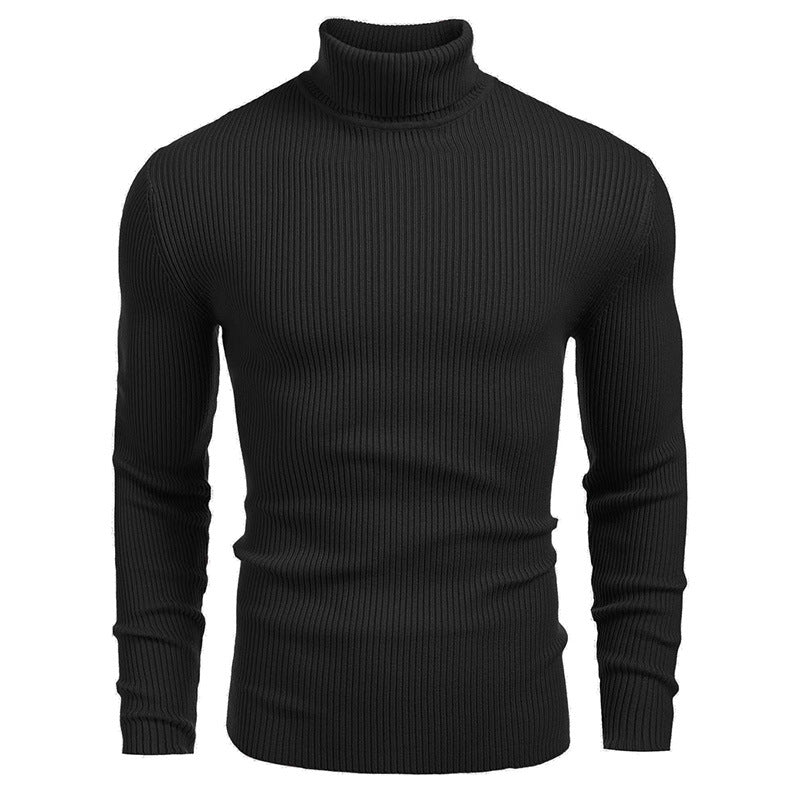 Men's high-neck sweaters for autumn and winter