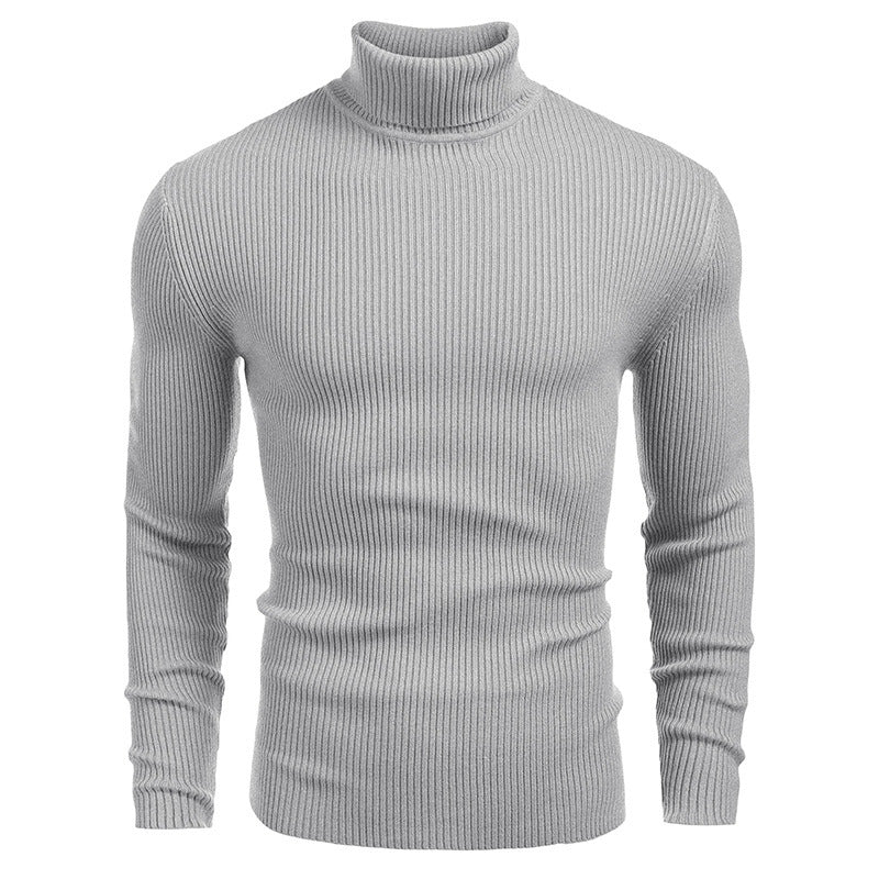 Men's high-neck sweaters for autumn and winter