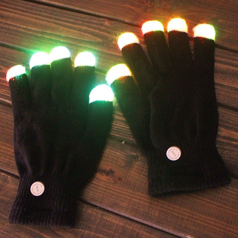 LED luminous gloves