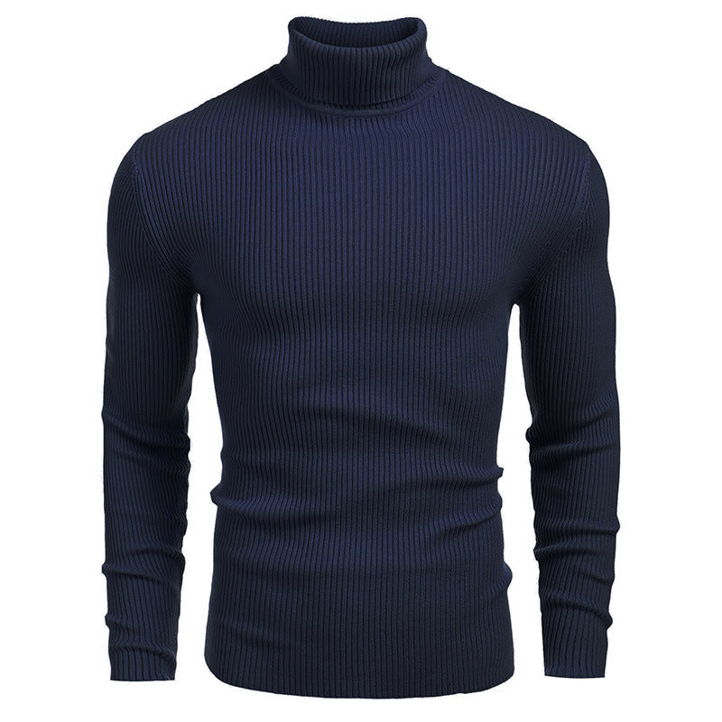 Men's high-neck sweaters for autumn and winter