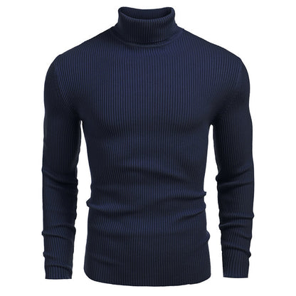 Men's high-neck sweaters for autumn and winter
