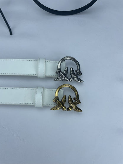 When wearing new men's and women's belts