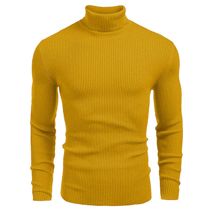 Men's high-neck sweaters for autumn and winter