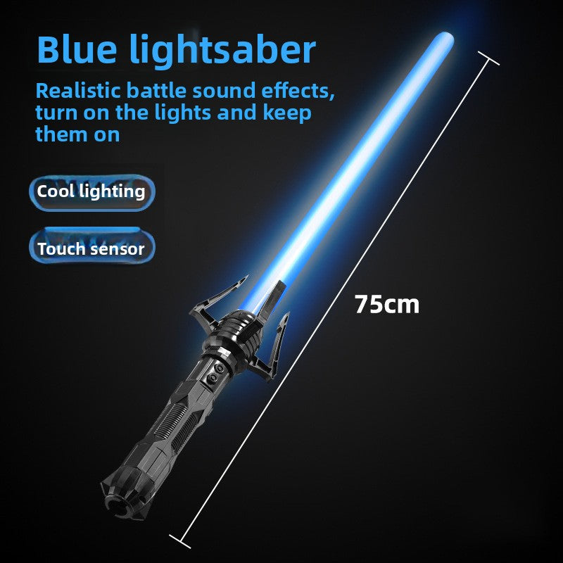 Two-in-one luminous laser sword