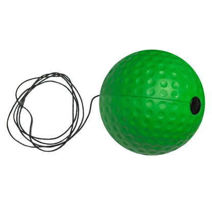 Head-mounted boxing reaction ball