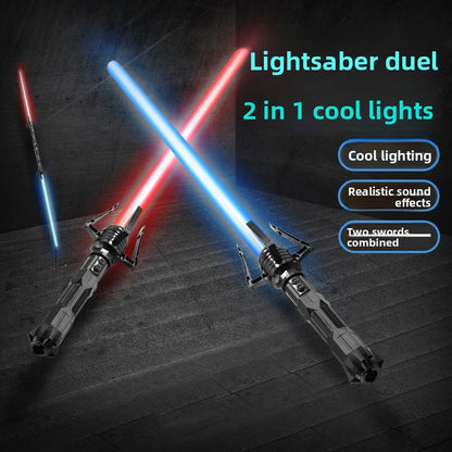 Two-in-one luminous laser sword