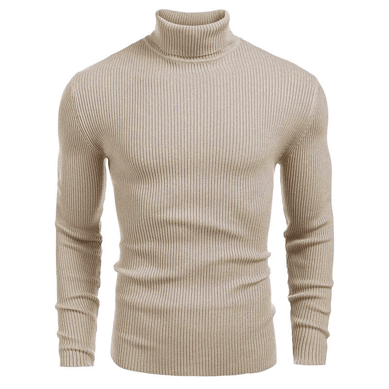 Men's high-neck sweaters for autumn and winter