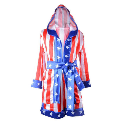 Star-Spangled Boxing Robe for Training & Walkouts