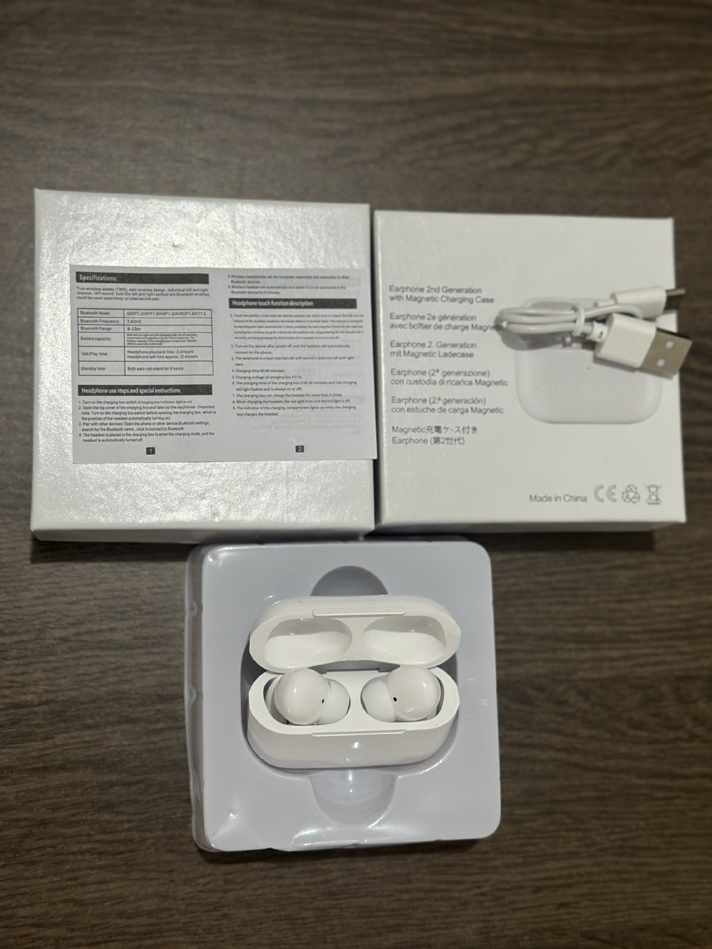 Wireless Bluetooth Headset with Noise Reduction and Voice Control