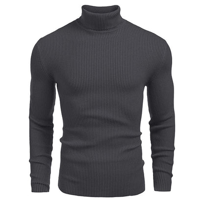 Men's high-neck sweaters for autumn and winter