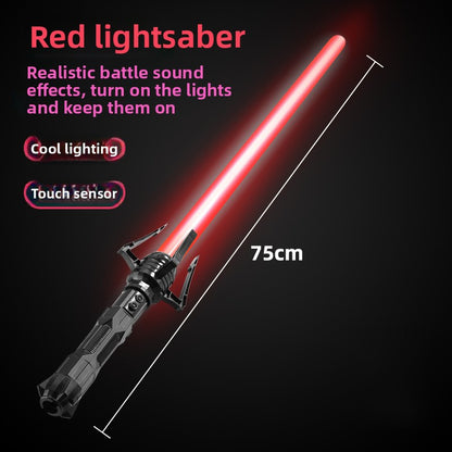 Two-in-one luminous laser sword