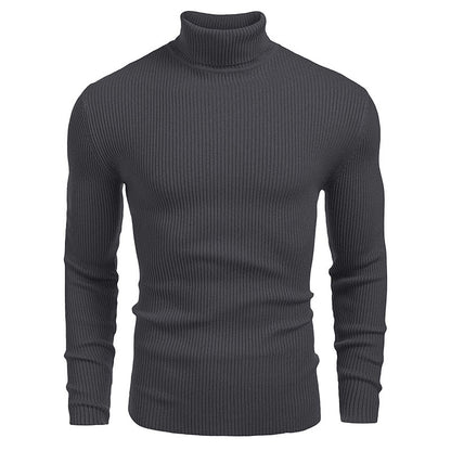 Men's high-neck sweaters for autumn and winter