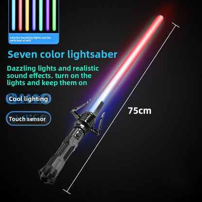 Two-in-one luminous laser sword